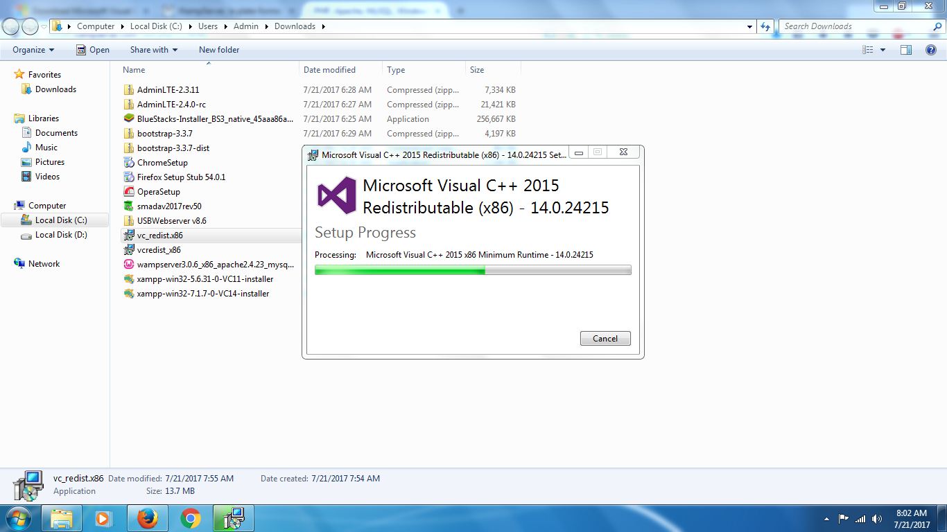 Install Visual C++ 2015