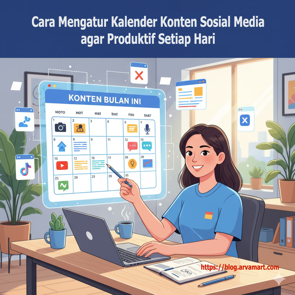 Cara Mengatur Kalender Konten Sosial Media agar Produktif Setiap Hari