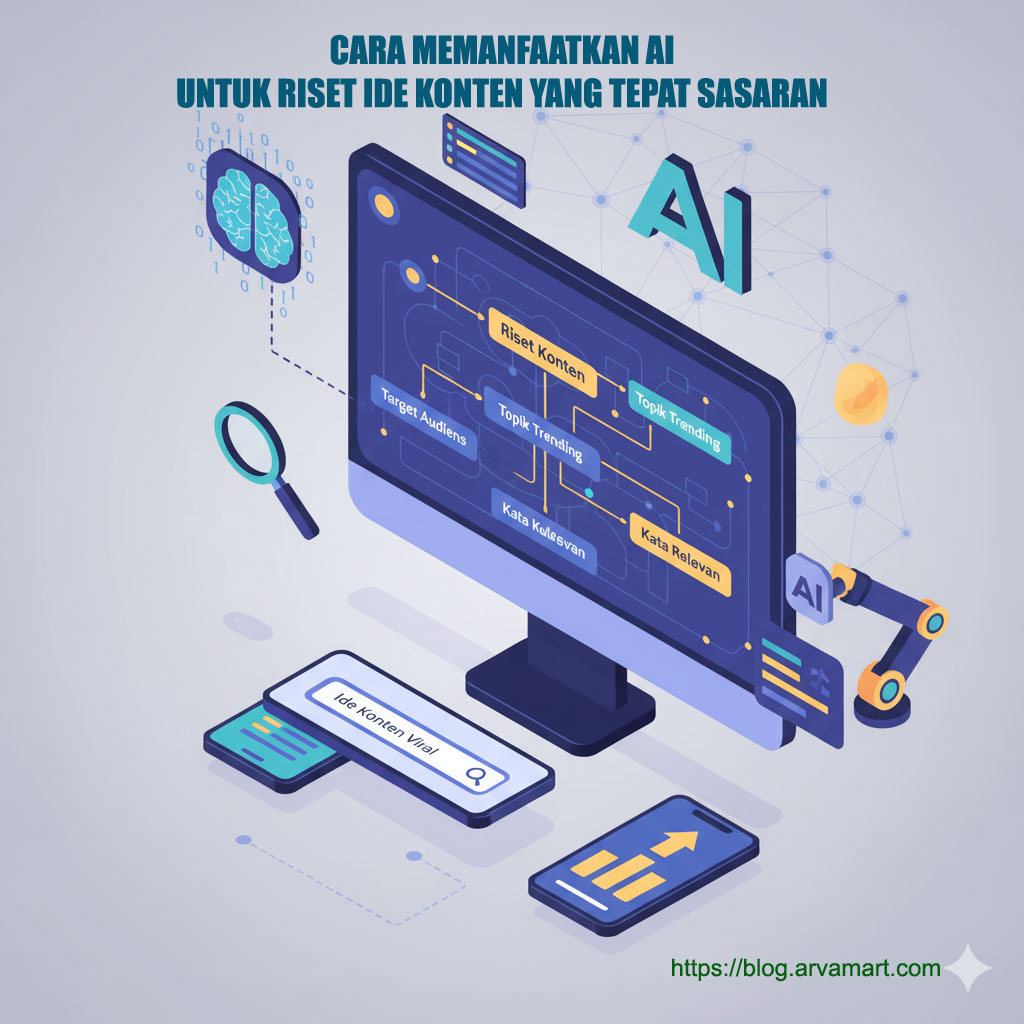 Cara Memanfaatkan AI untuk Riset Ide Konten yang Tepat Sasaran