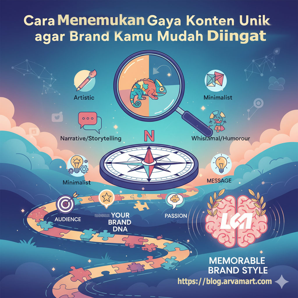 Cara Menemukan Gaya Konten Unik agar Brand Kamu Mudah Diingat