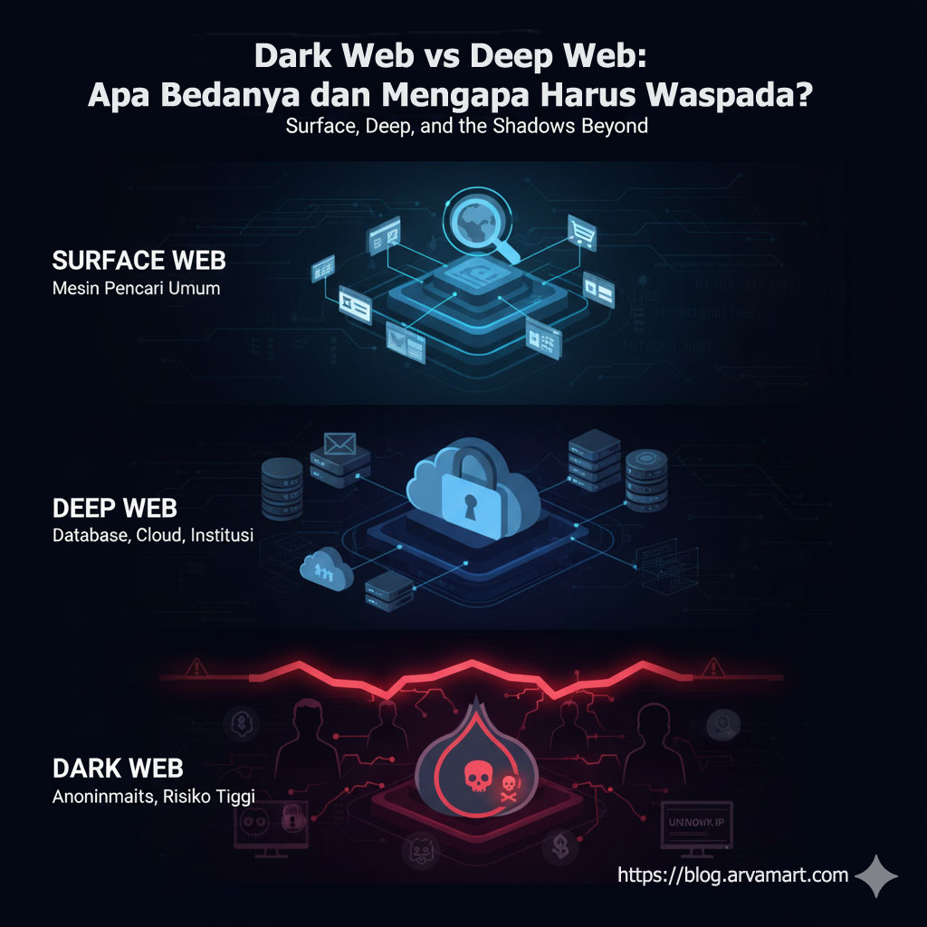 Dark Web vs Deep Web: Apa Bedanya dan Mengapa Harus Waspada?