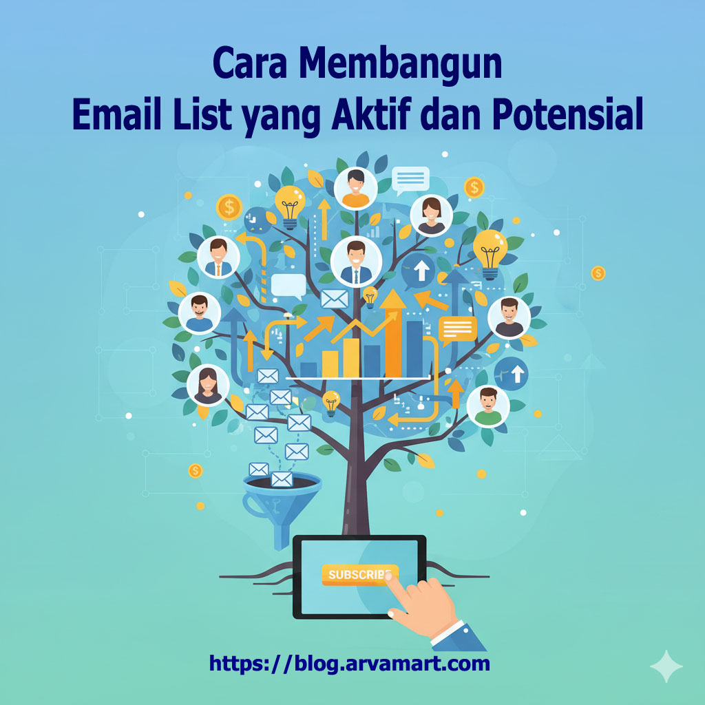 Cara Membangun Email List yang Aktif dan Potensial
