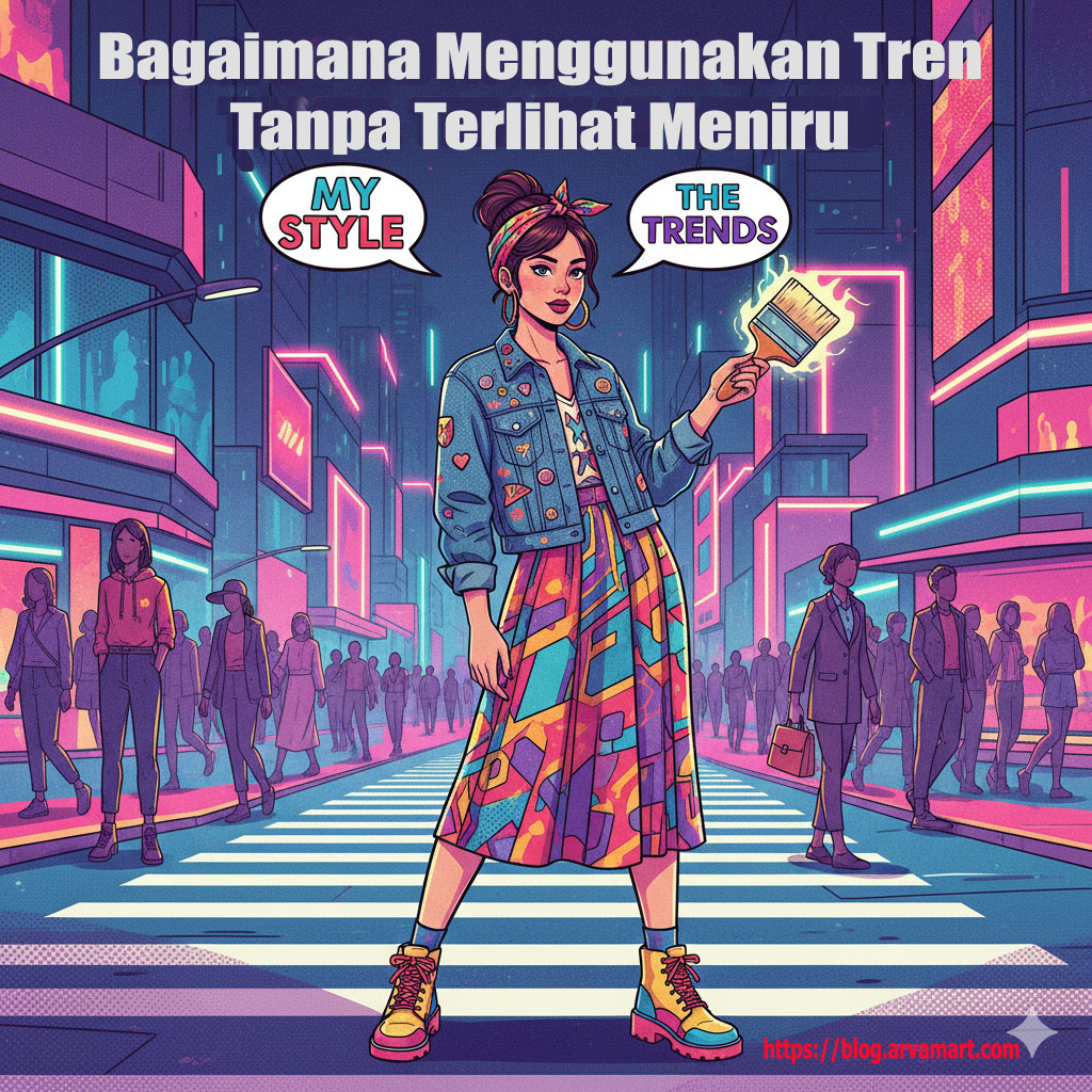 Bagaimana Menggunakan Tren Tanpa Terlihat Meniru