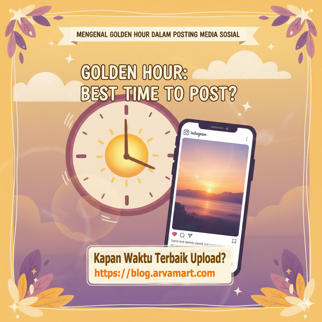 Mengenal Golden Hour dalam Posting Media Sosial: Kapan Waktu Terbaik Upload?