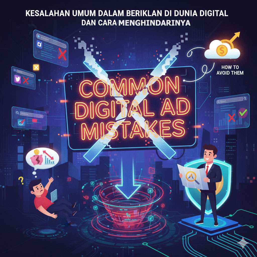 Kesalahan Umum dalam Beriklan di Dunia Digital dan Cara Menghindarinya