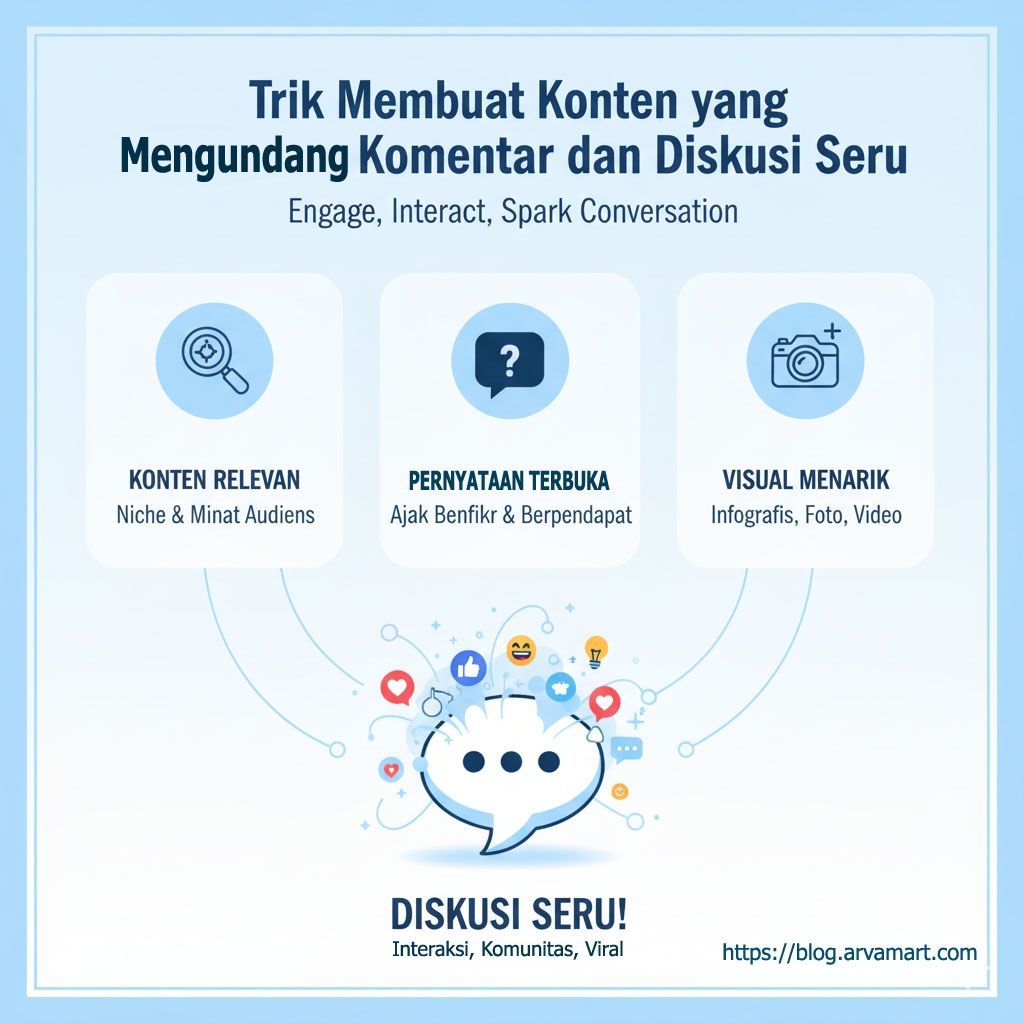 Trik Membuat Konten yang Mengundang Komentar dan Diskusi Seru