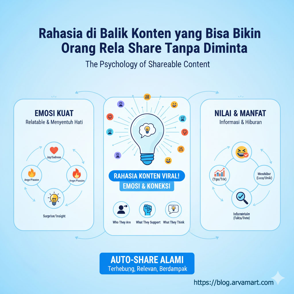 Rahasia di Balik Konten yang Bisa Bikin Orang Rela Share Tanpa Diminta