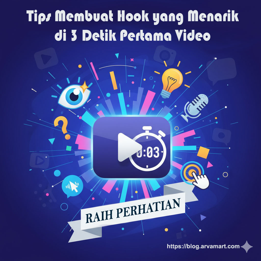 Tips Membuat Hook yang Menarik di 3 Detik Pertama Video