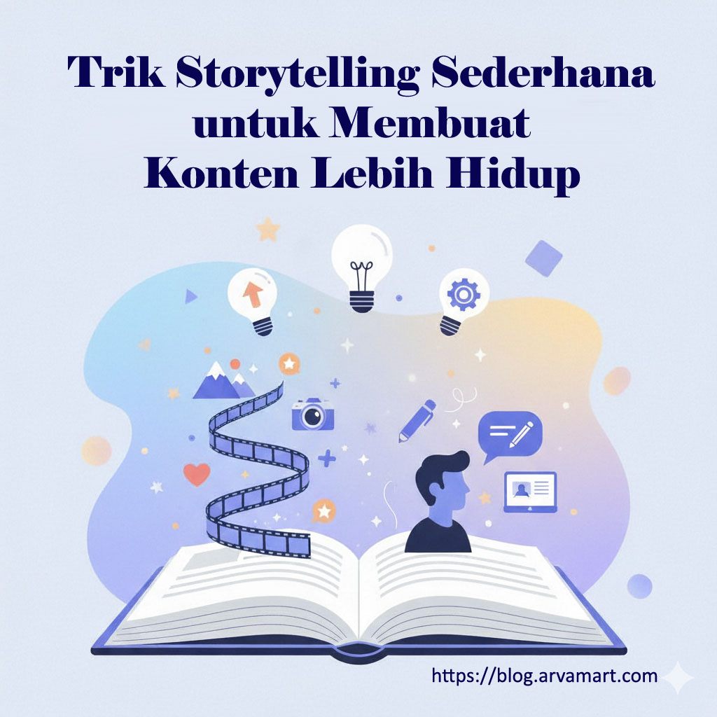 Trik Storytelling Sederhana untuk Membuat Konten Lebih Hidup