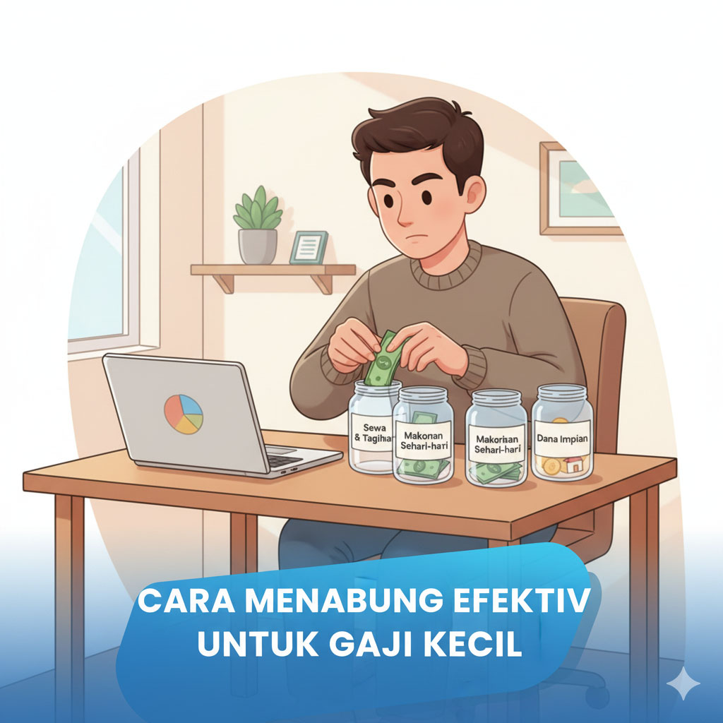 Cara Menabung Efektif untuk Gaji Kecil