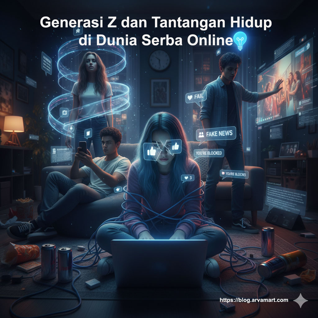 Generasi Z dan Tantangan Hidup di Dunia Serba Online