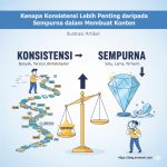 Kenapa Konsistensi Lebih Penting daripada Sempurna dalam Membuat Konten