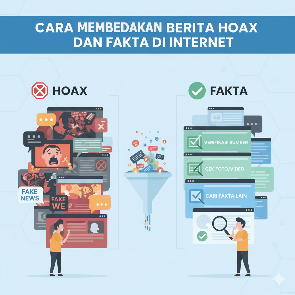 Cara Membedakan Berita Hoax dan Fakta di Internet