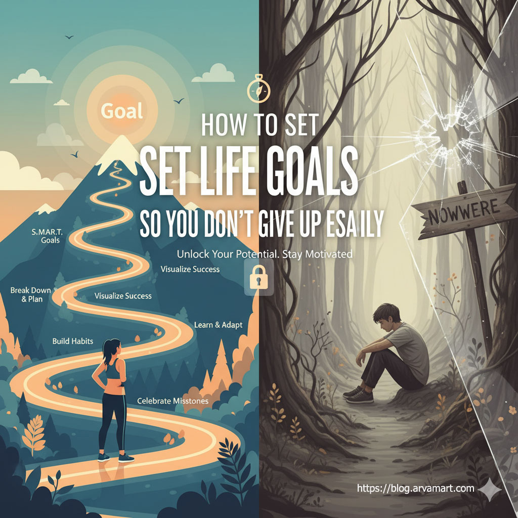 Cara Menetapkan Tujuan Hidup agar Tidak Gampang Menyerah