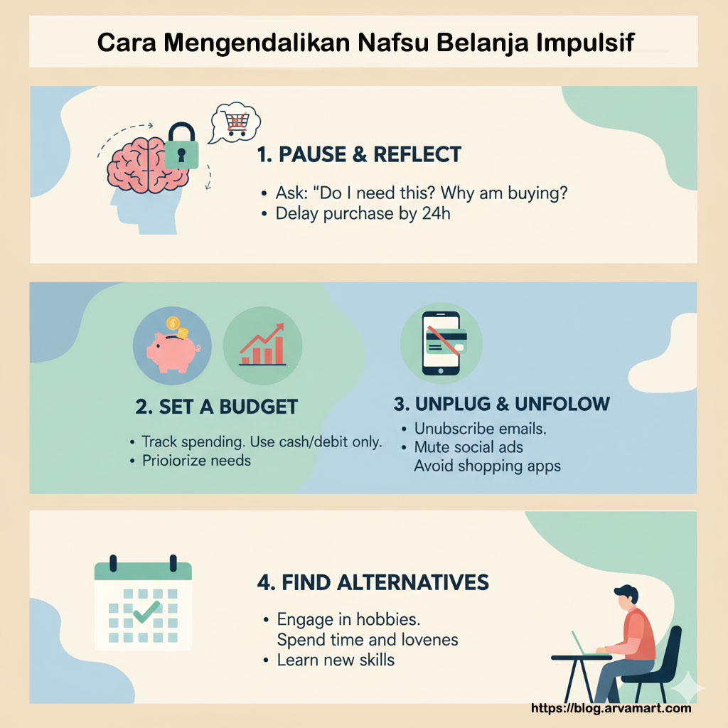 Cara Mengendalikan Nafsu Belanja Impulsif