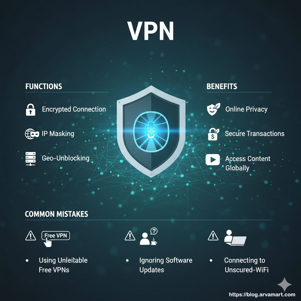 VPN: Fungsi, Manfaat, dan Kesalahan Umum Pengguna Internet