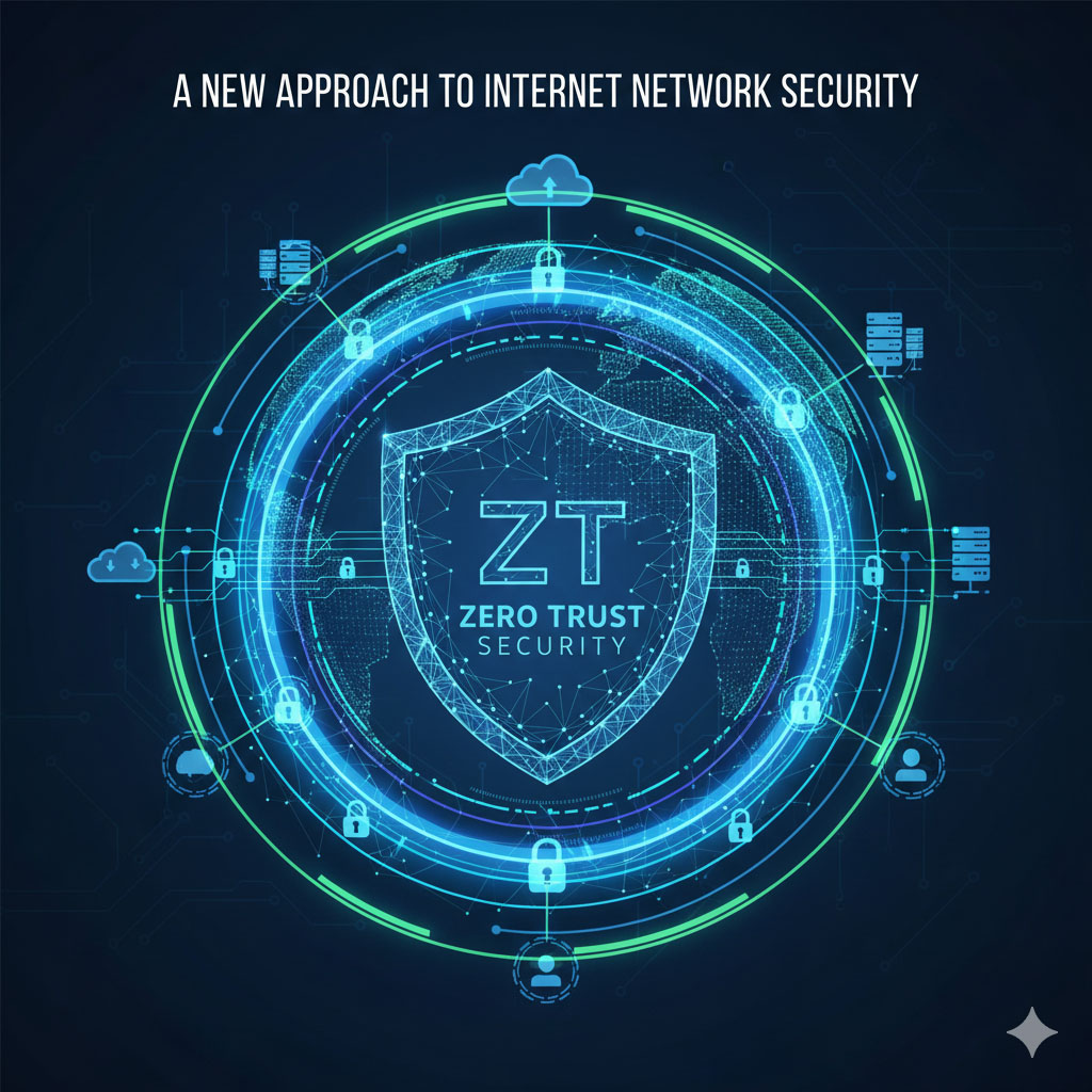 Zero Trust Security: Pendekatan Baru dalam Keamanan Jaringan Internet